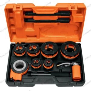 JUEGO DE TARRAJA PARA TUBO NPT 1/2 A 2" TRUPER (13071) X 9 PZS