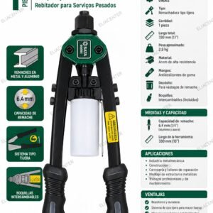 REMACHADORA TIPO TIJERA SATA 13”