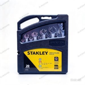 Juego de Llaves Combinadas Stanley x 20 Piezas - SAE y Milimétrico - Cromo Vanadio - Max Drive